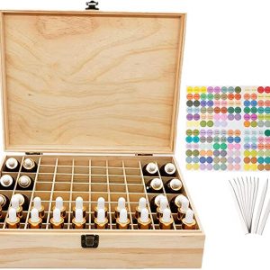 organizador madera aceites esenciales